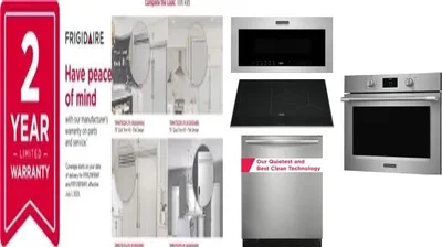 6 Piece Package Includes Refrigerator, Freezer, Cooktop, Wall Oven, Microwave And Dishwasher