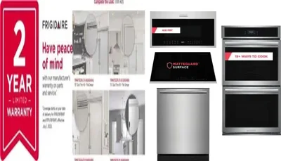 6 Piece Package Includes Refrigerator, Freezer, Cooktop, Wall Oven, Microwave And Dishwasher