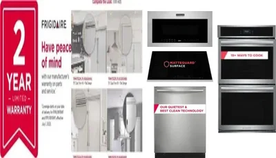 6 Piece Package Includes Refrigerator, Freezer, Cooktop, Wall Oven, Microwave And Dishwasher