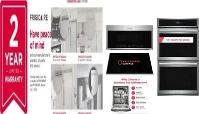 6 Piece Package Includes Refrigerator, Freezer, Cooktop, Wall Oven, Microwave And Dishwasher