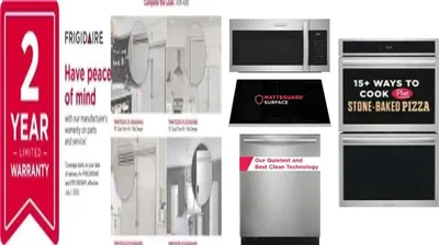 6 Piece Package Includes Refrigerator, Freezer, Cooktop, Wall Oven, Microwave And Dishwasher