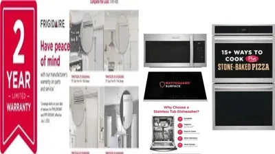 6 Piece Package Includes Refrigerator, Freezer, Cooktop, Wall Oven, Microwave And Dishwasher