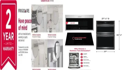 6 Piece Package Includes Refrigerator, Freezer, Cooktop, Wall Oven, Microwave And Dishwasher