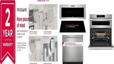 6 Piece Package Includes Refrigerator, Freezer, Cooktop, Wall Oven, Microwave And Dishwasher