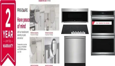 6 Piece Package Includes Refrigerator, Freezer, Cooktop, Wall Oven, Microwave And Dishwasher