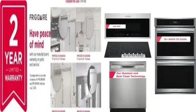 6 Piece Package Includes Refrigerator, Freezer, Cooktop, Wall Oven, Microwave And Dishwasher