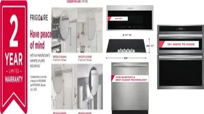 6 Piece Package Includes Refrigerator, Freezer, Cooktop, Wall Oven, Microwave And Dishwasher
