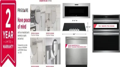 6 Piece Package Includes Refrigerator, Freezer, Cooktop, Wall Oven, Microwave And Dishwasher
