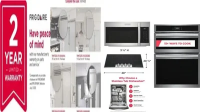 6 Piece Package Includes Refrigerator, Freezer, Cooktop, Wall Oven, Microwave And Dishwasher