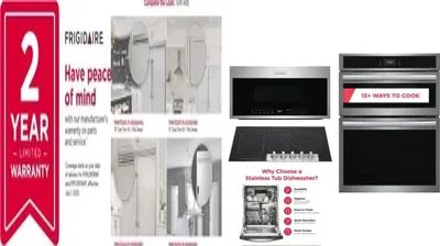 6 Piece Package Includes Refrigerator, Freezer, Cooktop, Wall Oven, Microwave And Dishwasher