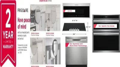 6 Piece Package Includes Refrigerator, Freezer, Cooktop, Wall Oven, Microwave And Dishwasher