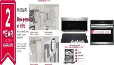 6 Piece Package Includes Refrigerator, Freezer, Cooktop, Wall Oven, Microwave And Dishwasher