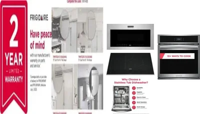 6 Piece Package Includes Refrigerator, Freezer, Cooktop, Wall Oven, Microwave And Dishwasher