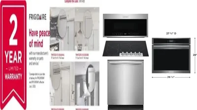 6 Piece Package Includes Refrigerator, Freezer, Cooktop, Wall Oven, Microwave And Dishwasher