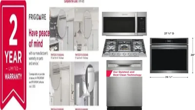 6 Piece Package Includes Refrigerator, Freezer, Cooktop, Wall Oven, Microwave And Dishwasher