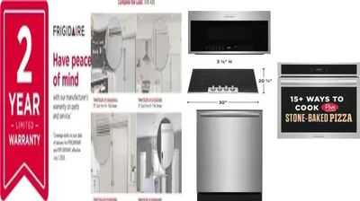 6 Piece Package Includes Refrigerator, Freezer, Cooktop, Wall Oven, Microwave And Dishwasher