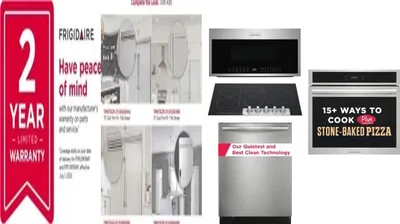 6 Piece Package Includes Refrigerator, Freezer, Cooktop, Wall Oven, Microwave And Dishwasher