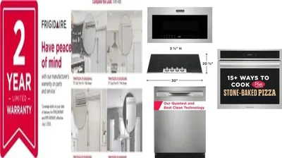 6 Piece Package Includes Refrigerator, Freezer, Cooktop, Wall Oven, Microwave And Dishwasher