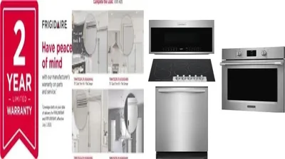 6 Piece Package Includes Refrigerator, Freezer, Cooktop, Wall Oven, Microwave And Dishwasher