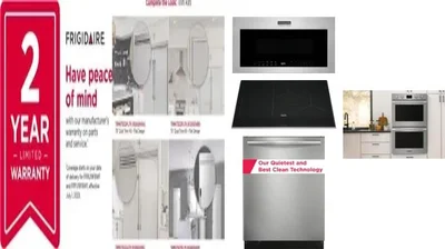 6 Piece Package Includes Refrigerator, Freezer, Cooktop, Wall Oven, Microwave And Dishwasher