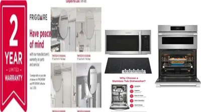 6 Piece Package Includes Refrigerator, Freezer, Cooktop, Wall Oven, Microwave And Dishwasher