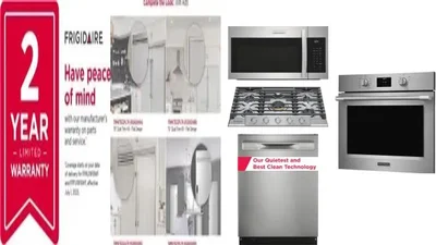 6 Piece Package Includes Refrigerator, Freezer, Cooktop, Wall Oven, Microwave And Dishwasher