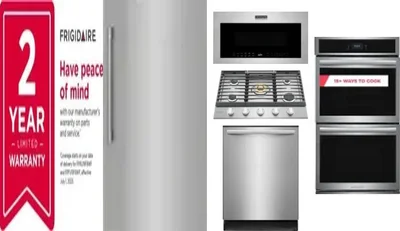 6 Piece Package Includes Refrigerator, Freezer, Cooktop, Wall Oven, Microwave And Dishwasher