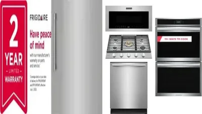 6 Piece Package Includes Refrigerator, Freezer, Cooktop, Wall Oven, Microwave And Dishwasher