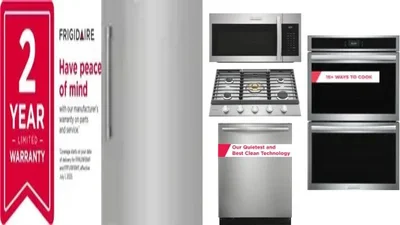 6 Piece Package Includes Refrigerator, Freezer, Cooktop, Wall Oven, Microwave And Dishwasher