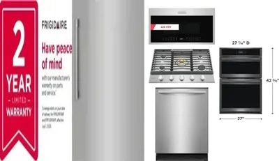 6 Piece Package Includes Refrigerator, Freezer, Cooktop, Wall Oven, Microwave And Dishwasher