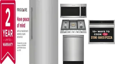6 Piece Package Includes Refrigerator, Freezer, Cooktop, Wall Oven, Microwave And Dishwasher