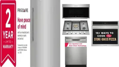 6 Piece Package Includes Refrigerator, Freezer, Cooktop, Wall Oven, Microwave And Dishwasher