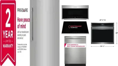 6 Piece Package Includes Refrigerator, Freezer, Cooktop, Wall Oven, Microwave And Dishwasher
