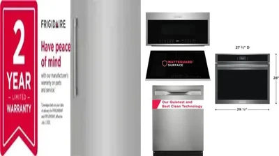 6 Piece Package Includes Refrigerator, Freezer, Cooktop, Wall Oven, Microwave And Dishwasher