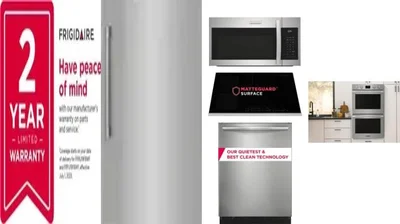 6 Piece Package Includes Refrigerator, Freezer, Cooktop, Wall Oven, Microwave And Dishwasher