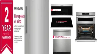 6 Piece Package Includes Refrigerator, Freezer, Cooktop, Wall Oven, Microwave And Dishwasher