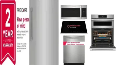 6 Piece Package Includes Refrigerator, Freezer, Cooktop, Wall Oven, Microwave And Dishwasher