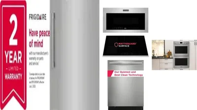 6 Piece Package Includes Refrigerator, Freezer, Cooktop, Wall Oven, Microwave And Dishwasher