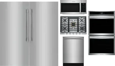 6 Piece Package Includes Refrigerator, Freezer, Cooktop, Wall Oven, Microwave And Dishwasher