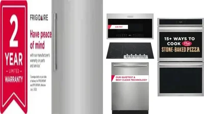 6 Piece Package Includes Refrigerator, Freezer, Cooktop, Wall Oven, Microwave And Dishwasher