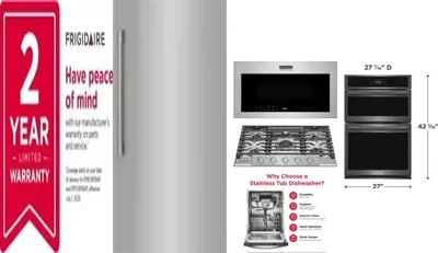 6 Piece Package Includes Refrigerator, Freezer, Cooktop, Wall Oven, Microwave And Dishwasher