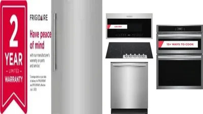 6 Piece Package Includes Refrigerator, Freezer, Cooktop, Wall Oven, Microwave And Dishwasher