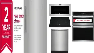 6 Piece Package Includes Refrigerator, Freezer, Cooktop, Wall Oven, Microwave And Dishwasher