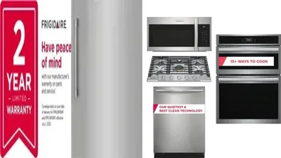 6 Piece Package Includes Refrigerator, Freezer, Cooktop, Wall Oven, Microwave And Dishwasher