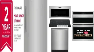 6 Piece Package Includes Refrigerator, Freezer, Cooktop, Wall Oven, Microwave And Dishwasher