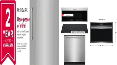6 Piece Package Includes Refrigerator, Freezer, Cooktop, Wall Oven, Microwave And Dishwasher