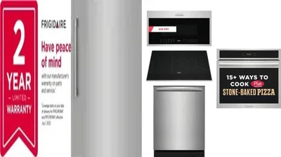 6 Piece Package Includes Refrigerator, Freezer, Cooktop, Wall Oven, Microwave And Dishwasher