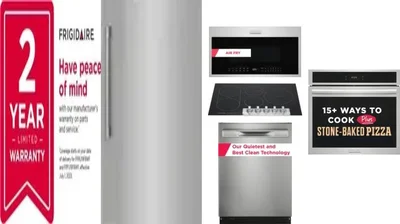 6 Piece Package Includes Refrigerator, Freezer, Cooktop, Wall Oven, Microwave And Dishwasher