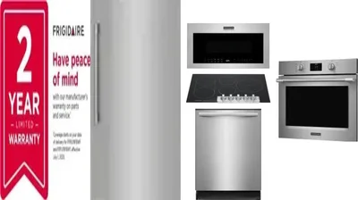 6 Piece Package Includes Refrigerator, Freezer, Cooktop, Wall Oven, Microwave And Dishwasher