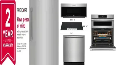 6 Piece Package Includes Refrigerator, Freezer, Cooktop, Wall Oven, Microwave And Dishwasher